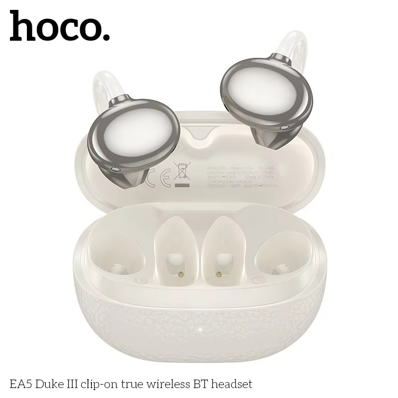 hoco EA5 Clip-on True Wireless Bluetooth Earphone (Black) hoco EA5 Clip-on True Wireless Bluetooth Earphone (Black)